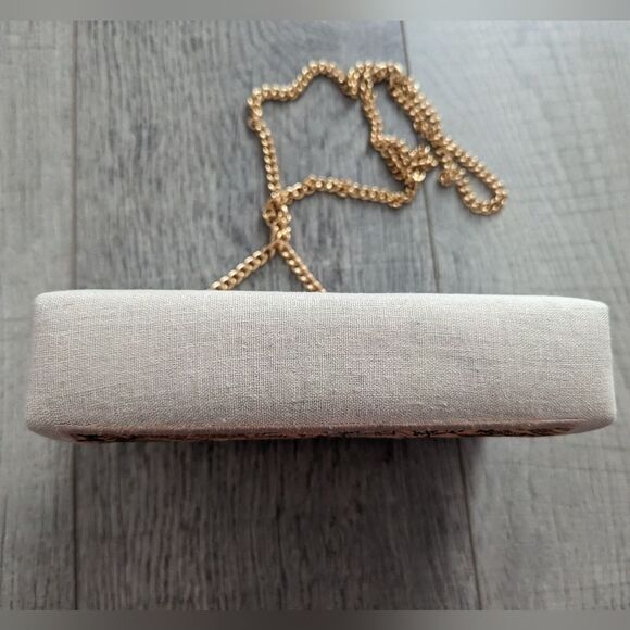 Embroidered Clutch Crossbody Purse Boho Bag Olive Trees by Van Gogh Handcrafted - Picture 4 of 12